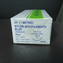 Fio de Sutura Nylon 5-0 12 Unidades