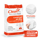 Compressa de Gaze Não Estéril 9 Fios - 160g - CLEAN